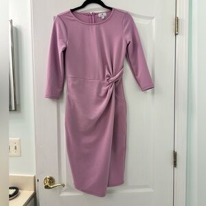 PURPLE WORK DRESS